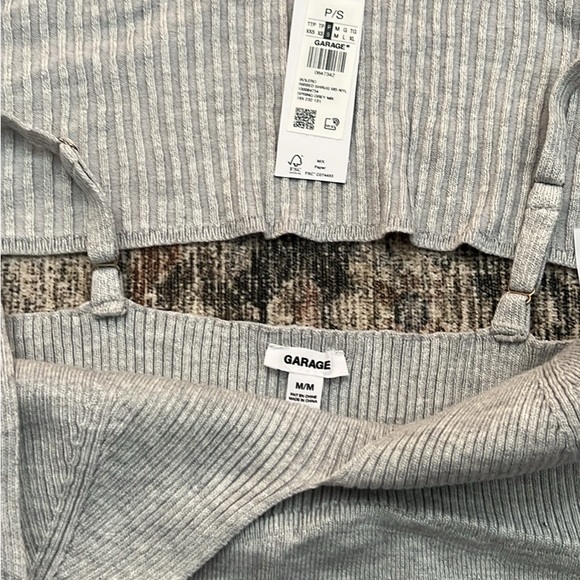 Garage Ribbed Shrug and Top Set - Picture 3 of 4